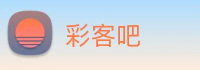 彩客吧 logo